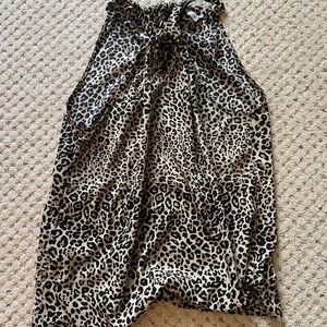 Cheetah print tank